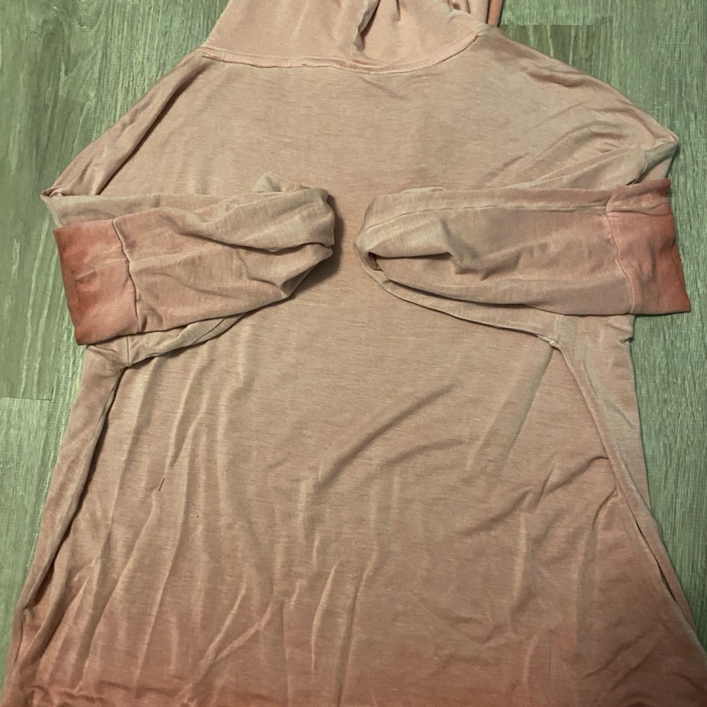 Hooded Long Sleeve Shirt